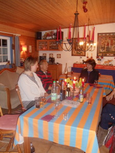 Gäster runt bordet